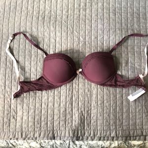32-C Brooke by Aerie Purple and Pink Bra